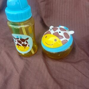Skip & Hop Giraffe Sippy Cup and Snack Container Set